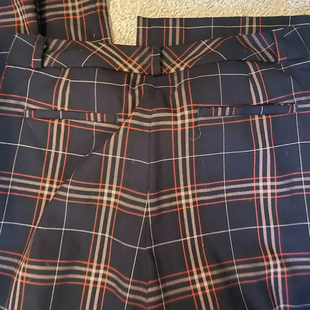 Banana Republic plaid trouser pants - Picture 3 of 4